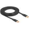 DeLOCK DisplayPort plakanais lentes kabelis 8K 60 Hz 3 m