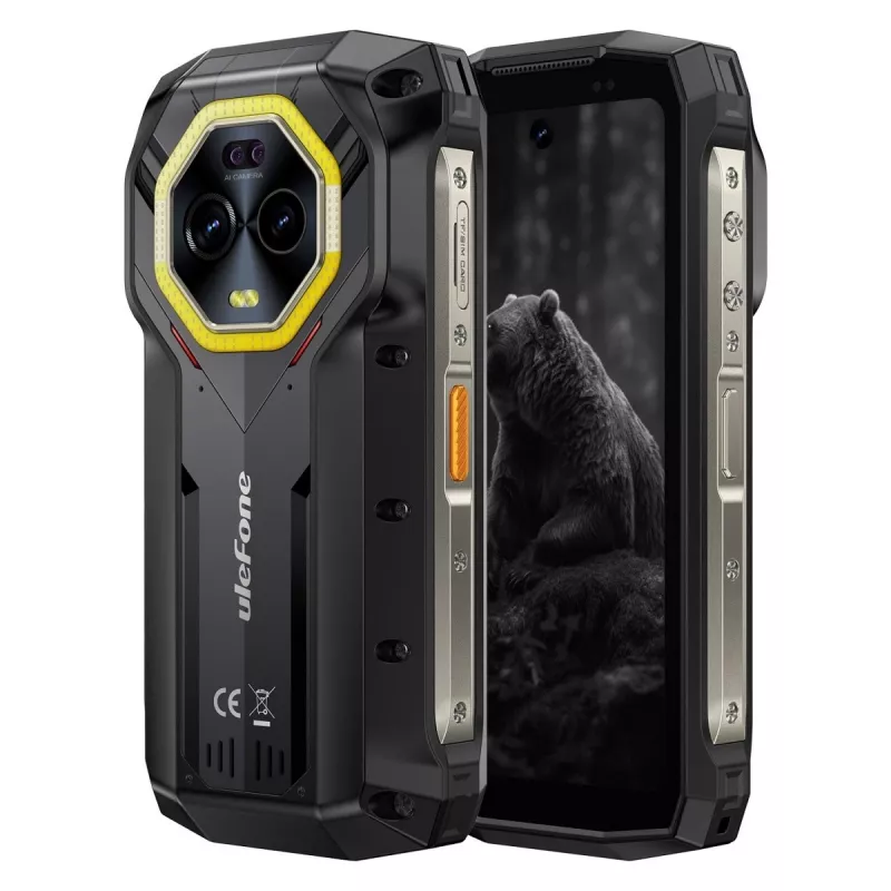 Viedtālrunis UleFone Armor Mini 20 5,5 collas 8 GB RAM 256 GB krātuve Melna