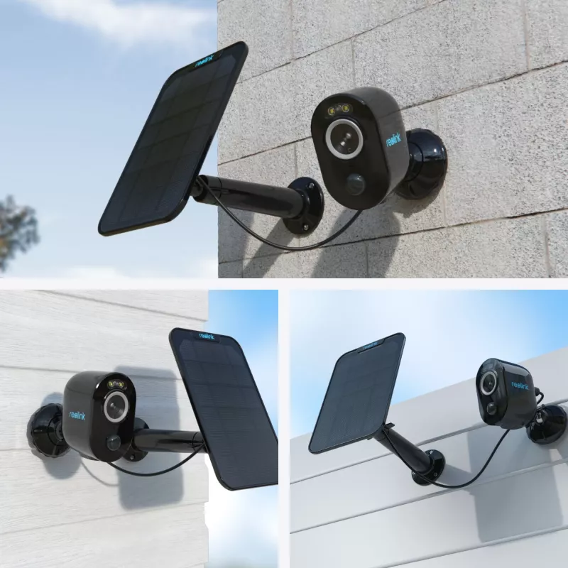 Reolink Argus Series B330 Wi-Fi novērošanas kamera melna 5MP (2880x1616), darbojas ar bateriju, IP65 laikapstākļu aizsardzība, krāsaina nakts redzamība, viedā noteikšana
