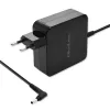 Qoltec 51745 barošanas adapteris/invertors iekštelpām 65 W Melns