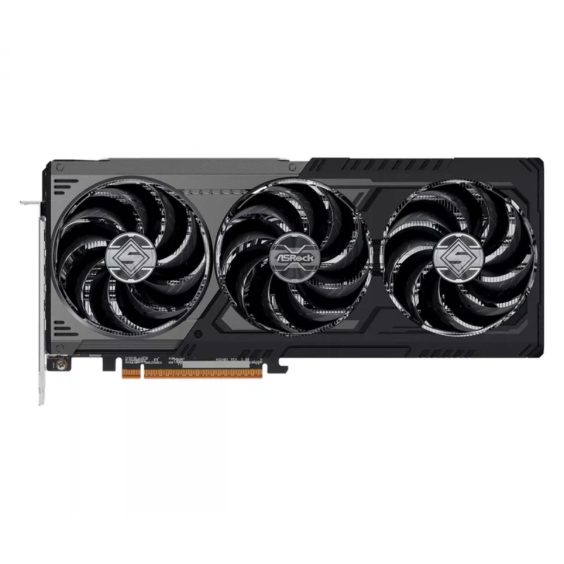 ASRock Radeon RX 9070 XT 16GB Steel Legend Dark grafikas karte