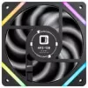 Korpusa ventilators Jonsbo HF2-120 Reverse Blade PWM ARGB 120mm melns, PWM vadība, ARGB apgaismojums