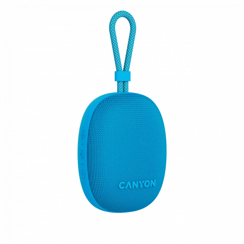 Canyon OnMove 12 - portatīvais Bluetooth v5.3 skaļrunis - 5W - TWS - IPX7 - 12 stundas - USB-C uzlāde