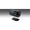 Modinātājradio Muse M-192 CR — digitālais pulkstenis, FM uztvērējs, 1,8 collu LED displejs, melns koks, maiņstrāva 100–240 V, AAA rezerves
