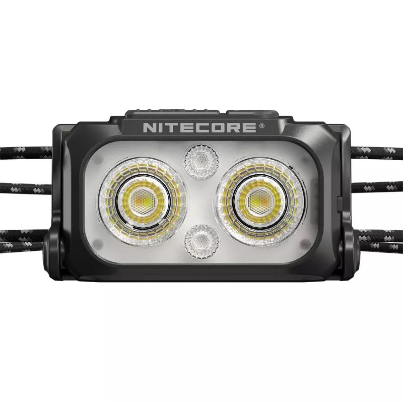 Galvas lukturis Nitecore NU25 MCT UL uzlādējams viegls 400 lm vairāku krāsu temperatūru
