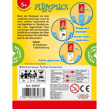 Der Plumpsack geht um, Memory Game