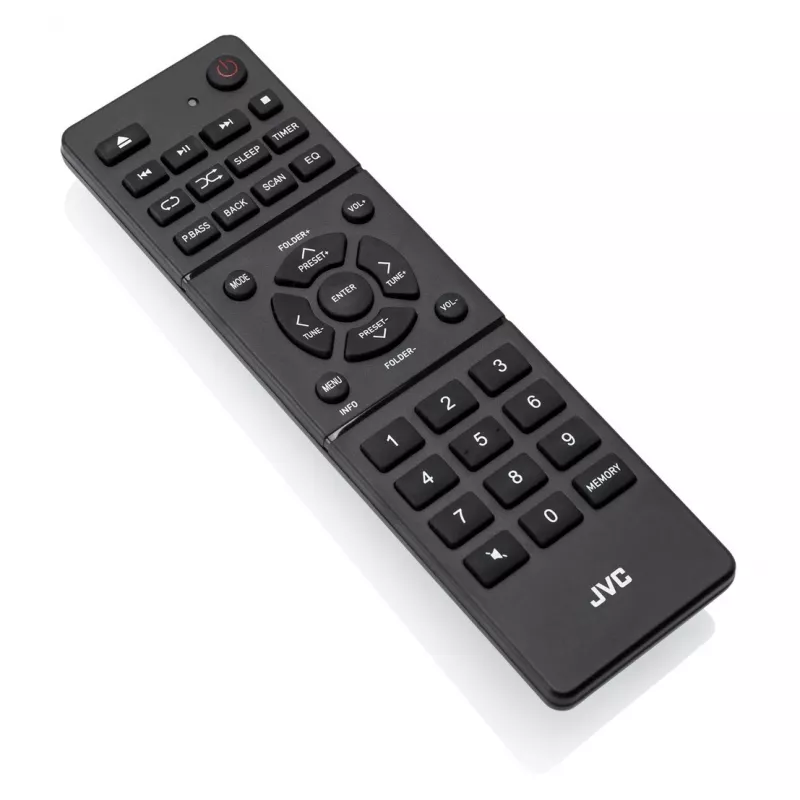 Torņa skaļrunis JVC RD-E874B Bluetooth 20W Melns Sudraba – uz grīdas novietojama audio sistēma