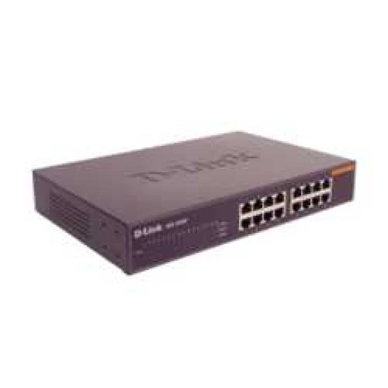 D-Link DES-1016D Nepārvaldāms, 16 portu 10/100 Mb/s slēdzis SOHO/darba grupai