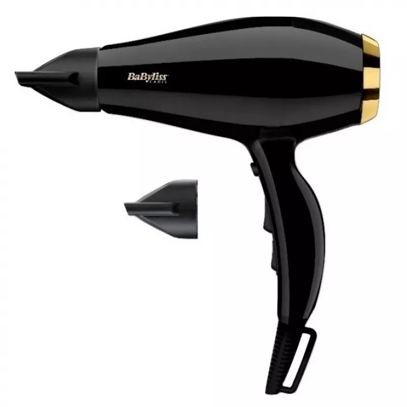 Matu žāvētājs BABYLISS Super Pro 2300, 2300 W, maiņstrāvas motors, 2 ātrumi, 3 siltuma līmeņi, jonu funkcija, aukstā gaisa padeve, keramikas pārklājums, 120 m³/h