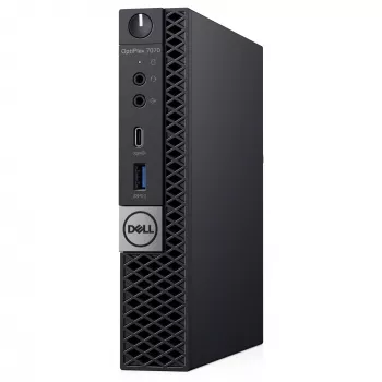 Mini PC tecXL OptiPlex 7070 MP (atjaunots) — Intel Core i3-9100T, 16 GB DDR4, 256 GB SSD, Windows 10 Pro, MFF