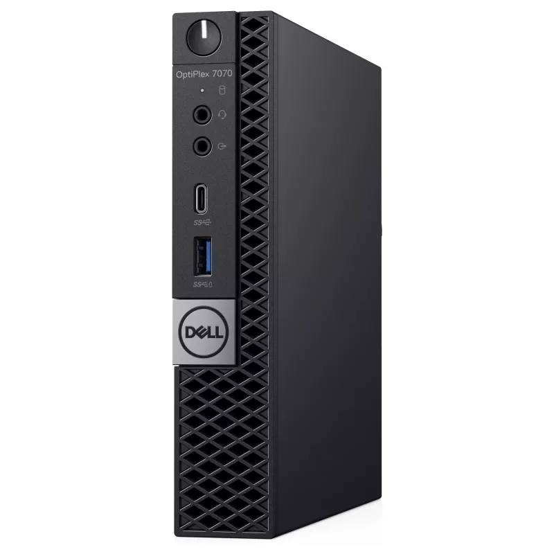 Mini PC tecXL OptiPlex 7070 MP (atjaunots) — Intel Core i3-9100T, 16 GB DDR4, 256 GB SSD, Windows 10 Pro, MFF