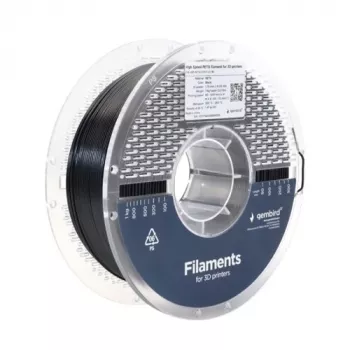 3D drukas kvēldiegs Gembird PETG 1,75 mm melns 1 kg