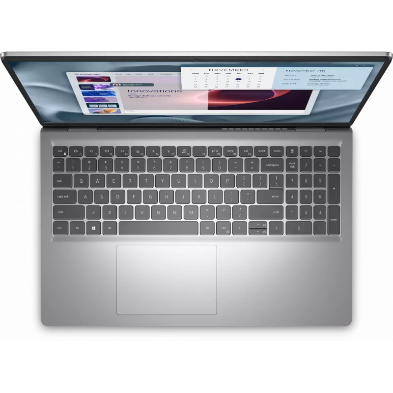 Dell Pro Essential 15 AG FHD klēpjdators — i7-1355U, 16 GB RAM, 512 GB SSD, Intel UHD, Windows 11 Pro, apgaismota ENG tastatūra, sudraba krāsa, 3 gadu ProSupport NBD Onsite