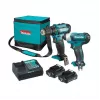 Makita CLX224A akumulatora instrumentu komplekts 12V MAX; 2 x 2.0 Ah