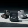 SENNHEISER Momentum MTW4 Wireless Bluetooth Noise-Cancelling Sports Earbuds - balta & Silver
