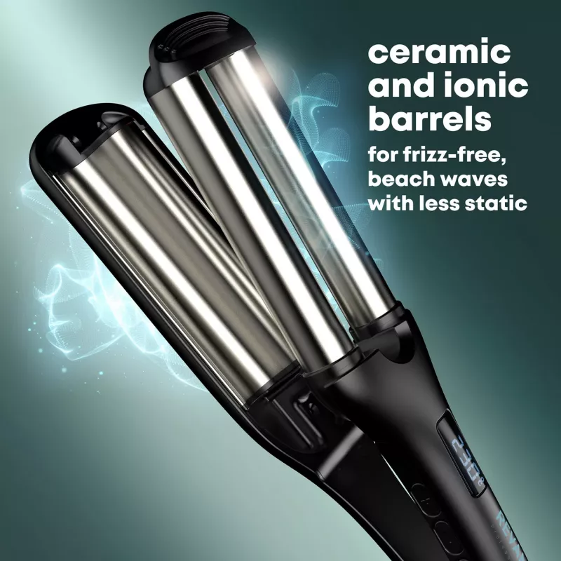 Matu rievošanas un iztaisnošanas ierīce Revamp Wave Define Styler WV-1750-EU 2-in-1