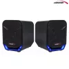 Skaļrunis Audiocore AC865 2- joslu vadu, 2.0 kanāli, 3 W, melns