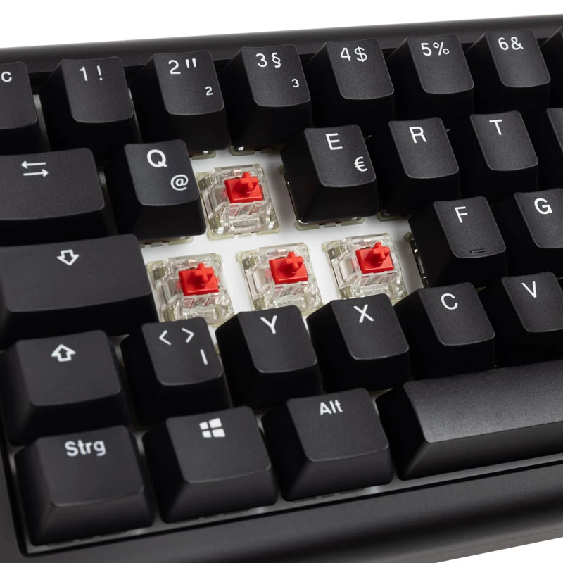 Ducky Tinker 65 tastatūra Gaming USB QWERTY Melna