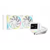 DeepCool LM240 WH procesora šķidruma dzesēšanas komplekts 12 cm Balts 1 gab.