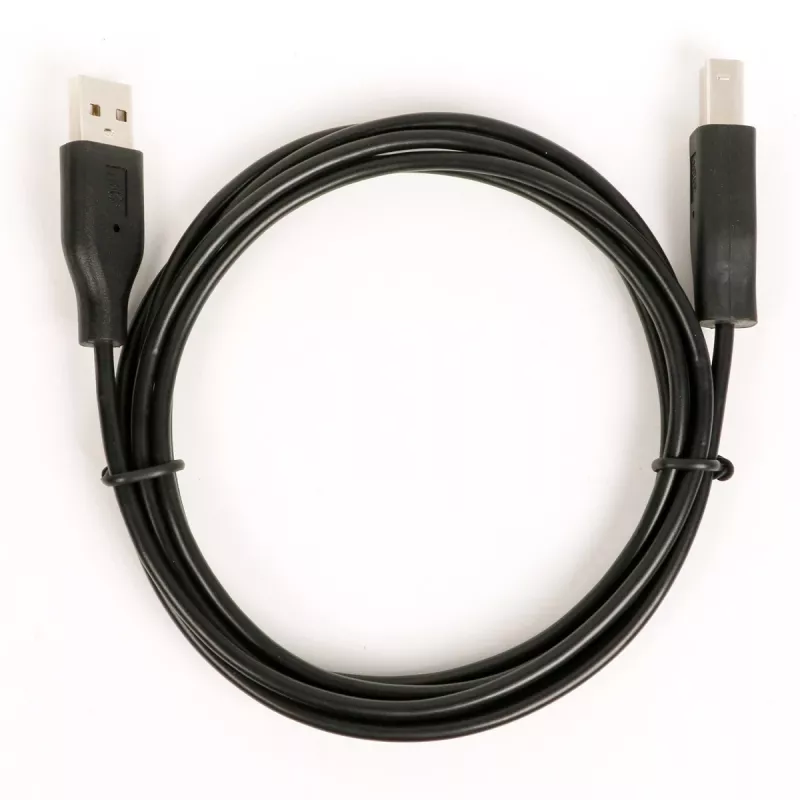 TB USB AM-BM kabelis 1.8 Melns (AKTBXKU1PABW18B)