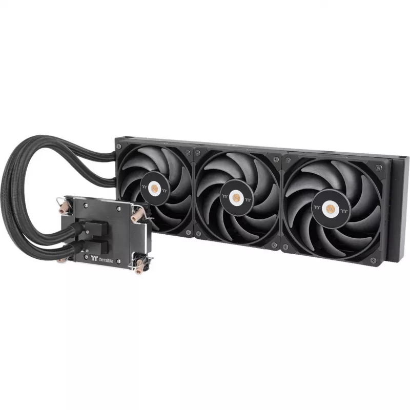 K Liquid Cooling AW360 Viss-Vienā Šķidruma Dzesēšanas Sistēma Melna