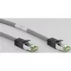 Goobay CAT 8.1 Patch vads, S/FTP (PiMF), Pelēks, 0,5 m - LSZH halogēnus nesaturošs, varš AWG 24 (55135)