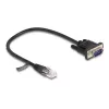 Tīkla kabelis DeLOCK 88008 melns 0,3 m RJ-45
