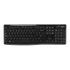Logitech K270 bezvadu tastatūra ar Unifying uztvērēju, melna