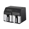 Extralink Home gaisa fritēze SJ-1000 10L EU, (6L+4L) 2500W