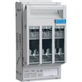 Hager NH00 atslēdzējs LT052 3x160A DIN sliede M8 (LT052)