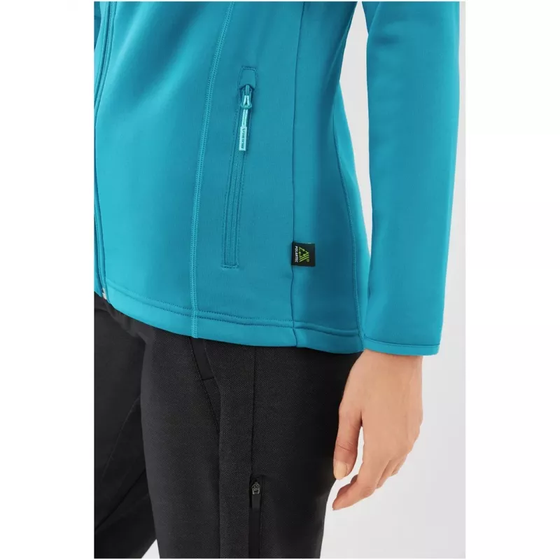 Hoodie Viking Jukon Lady S, sieviešu starpslāņa kapuce, zāles zaļa, Polartec, S izmērs