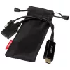 HDMI uz DisplayPort adaptera kabelis Akasa AK-CBHD24-25BK
