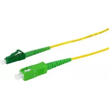 Logilink Professional - Patch-Cable - SC/APC Einzelmodus (M) to LC/APC Einzelmodus (M) - 3 m - 2 mm - Fibre Optic - Simplex - 9/125 micrometre - G.657.A2/OS2 - Halogen-Free - Yello