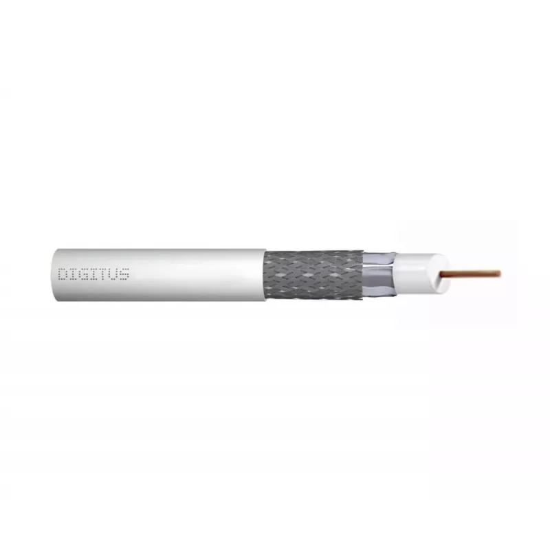 Digitus DK-RG6-5 koaksiālais kabelis RG-6 500 m, balts
