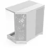 PC korpuss NZXT H9 Flow Midi Tower balts — ATX/EATX/Micro ATX/Mini-ITX, 3x140 mm priekšā, 1x120 mm aizmugurē, 2x3,5 collu un 6x2,5 collu nodalījumi, rūdīts stikls