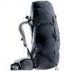 Deuter Aircontact Lite 45+10 SL sieviešu pārgājienu mugursoma, melna