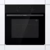 Gorenje cepeškrāsns | BO6615E01B | 60 L | Elektriskā | EnamelClean | Spiedpogas | Augstums 59,5 cm | Platums 59,5 cm | Melna