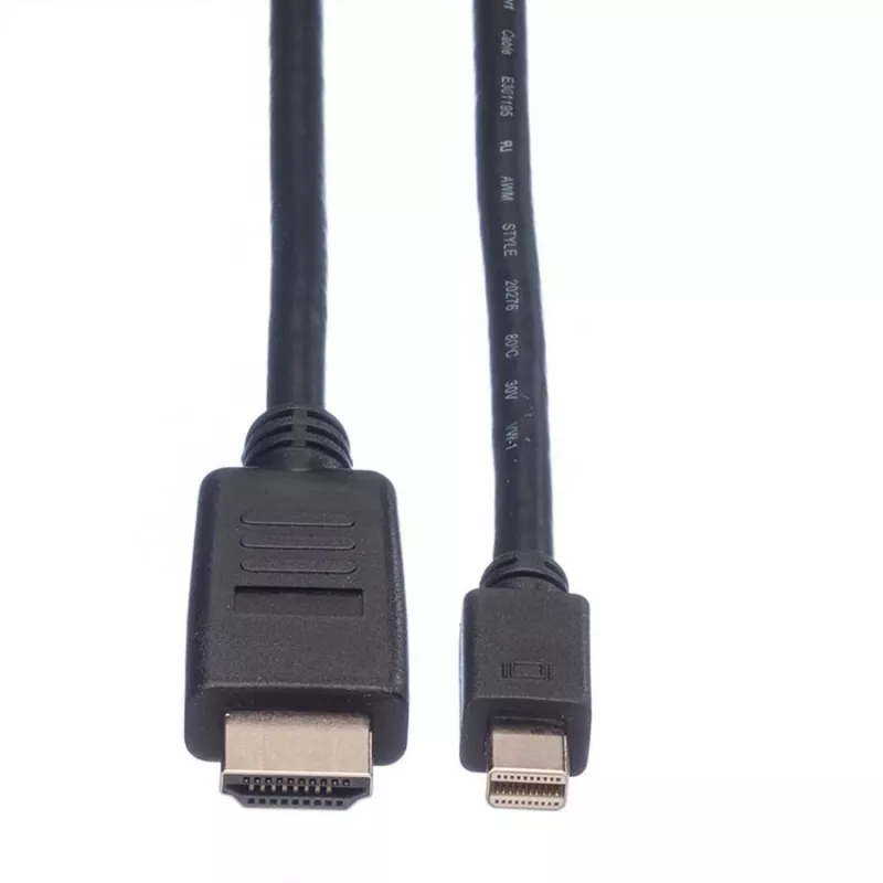 Mini DisplayPort kabelis VALUE Mini DP-HDTV M/M 3 m