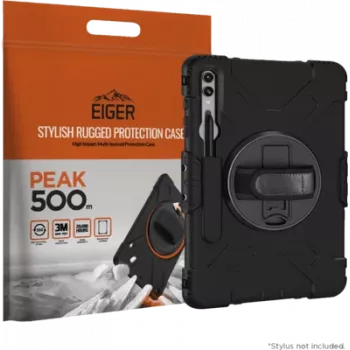 Eiger Peak 500m vāciņš Galaxy Tab S9+ melns - Planšetdators (EGPE00164)