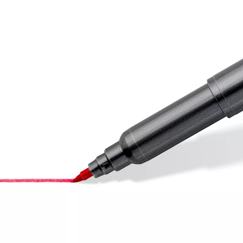 Flomasteri Staedtler 3001 C6-3 — 6 krāsas, smalks gals, lodes un otas uzgaļi