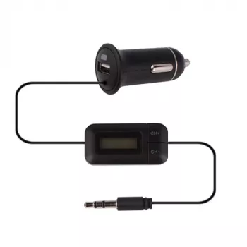 FM raidītājs USB lādētājs extra digital DV00MP0116 12V un 24V transportlīdzekļiem
