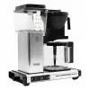 Pilienveida kafijas automāts MOCCAMASTER KBG 741 — 1,25 L ūdens tvertne, 10 krūžu kanna, 1520 W, nerūsējošais tērauds/melns