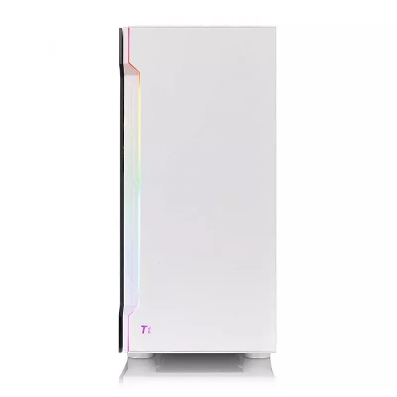 PC Case Thermaltake H200 TG Snow RGB Midi Tower balta
