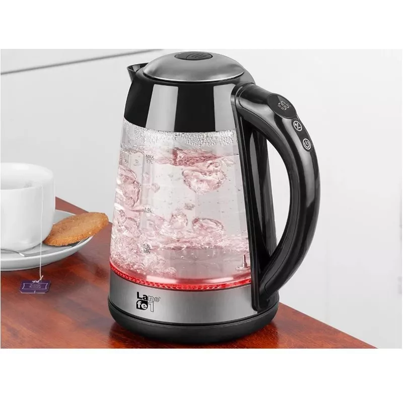Tējkanna Lafe LAFCZA46806, 2200 W, 1,7 L, Melna