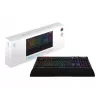 Mehāniskā spēļu tastatūra MSI Strike Pro W Silent US izkārtojums RGB fona apgaismojums, vadu, klusie taustes slēdži