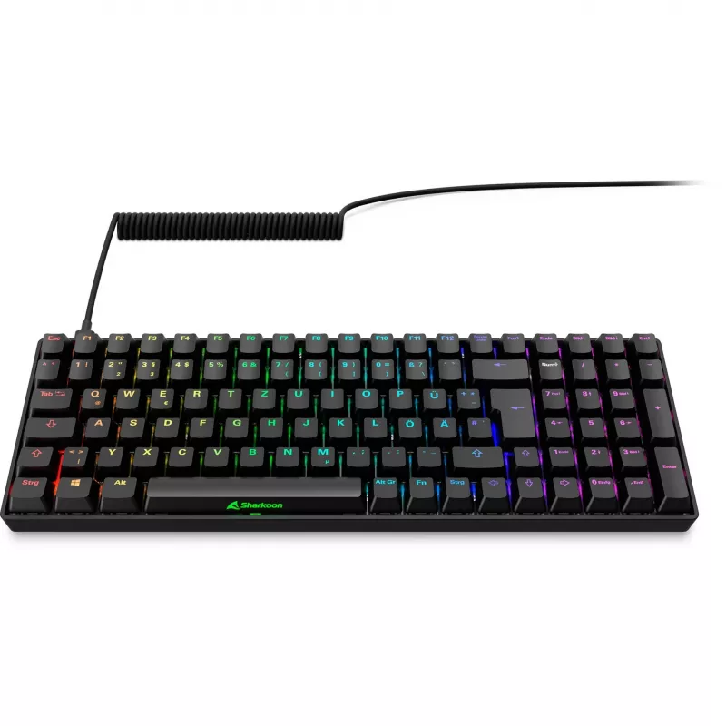 Sharkoon SGK50 S2 tastatūra Gaming RF Wireless QWERTZ vācu