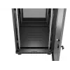 Brīvstāvošs statīva skapis LANBERG FF01-6824-23BL 24U 600×800 mm IP20 Melns