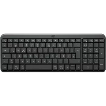 Logitech Wireless tastatūra K250 Graphite (DE) (920-013484)