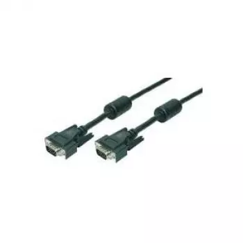 Logilink - VGA kabelis - HD-15 (vīr.) - HD-15 (vīr.) - 10 m - melns (CV0016)