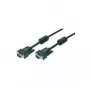 Logilink - VGA kabelis - HD-15 (vīr.) - HD-15 (vīr.) - 10 m - melns (CV0016)